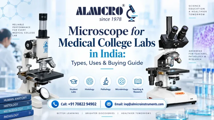Microscope for Medical College: Supporting Accurate Practical Laboratory Work