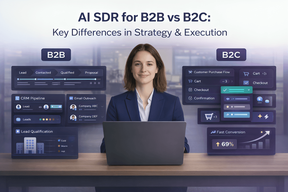 AI SDR for B2B vs B2C: Key Differences | Avidion Blog