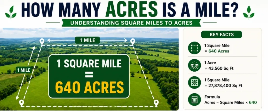 How Many Acres Are in One Square Mile? A Simple Conversion Guide