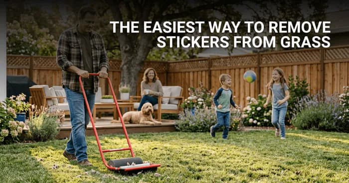 How to Get Sticker Burrs Out of Your Yard Without Making a Bigger Mess