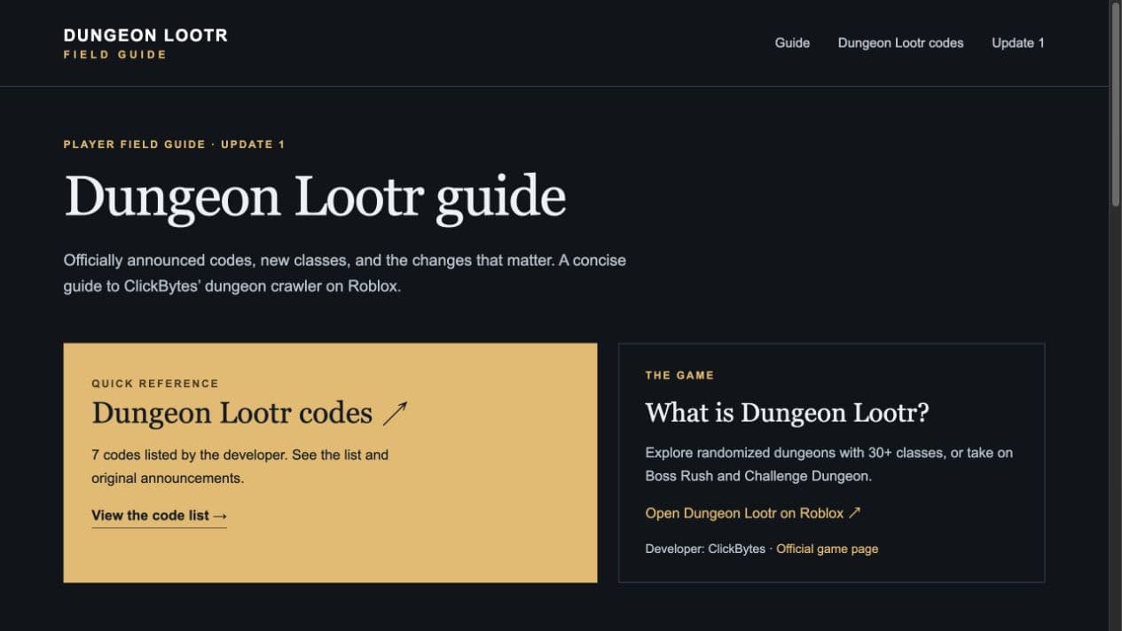 Dungeon Lootr Field Guide