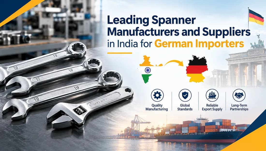 Leading Spanner Manufacturers and Suppliers in India for German Importers
