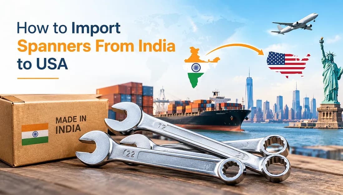 How to Import Spanners From India to USA