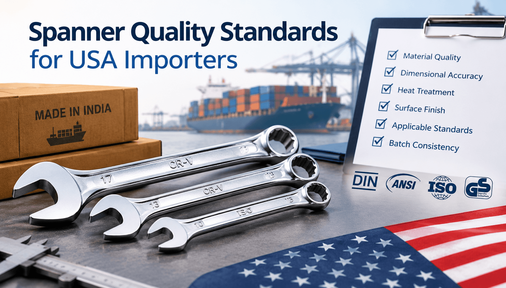 Spanner Quality Standards for USA Importers