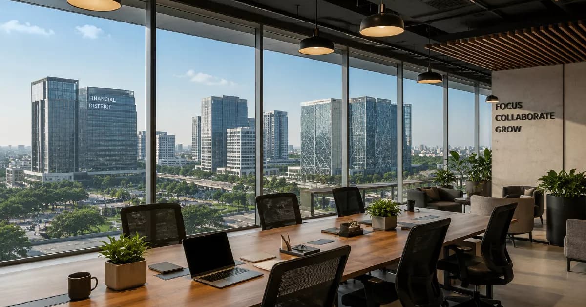Why Businesses Are Choosing Managed Office Space in Financial District Hyderabad
