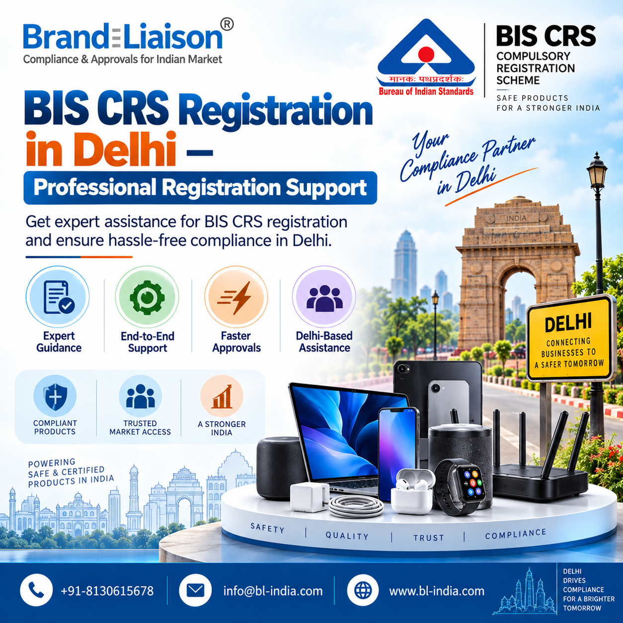 BIS CRS Registration in Delhi – Professional Registration Support