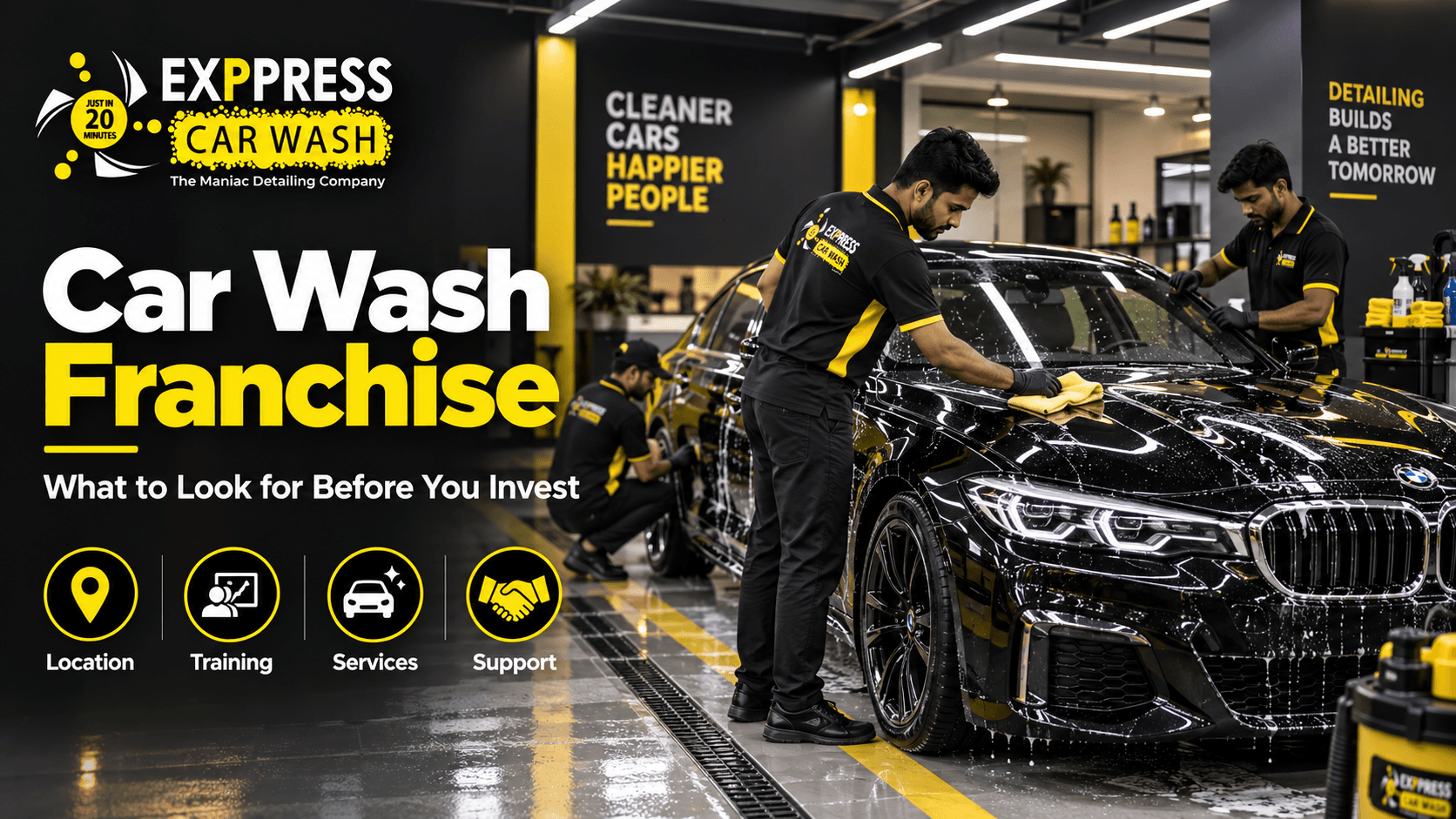 Car Wash Franchise: What to Check Before Investing