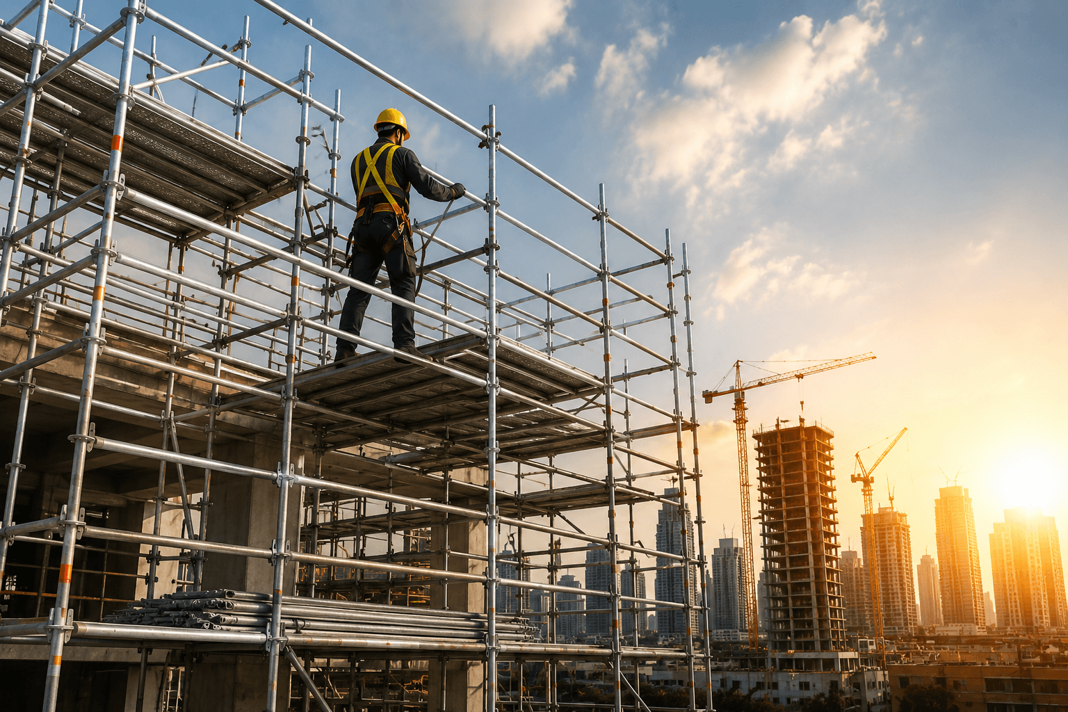 Aluminum Scaffolding Supplier In UAE | Clinch Industries