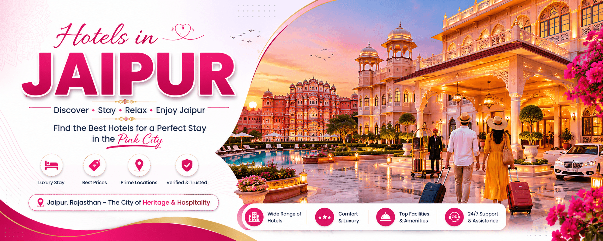 Best Hotel in Jaipur for Family Stay | Service Bazzar