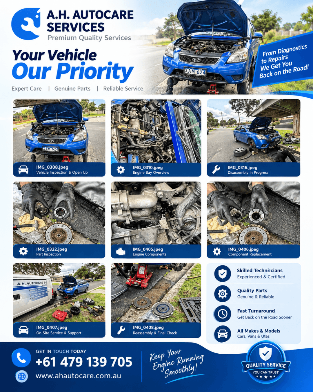 Engine Diagnostics and Repair Services | A.H. Autocare