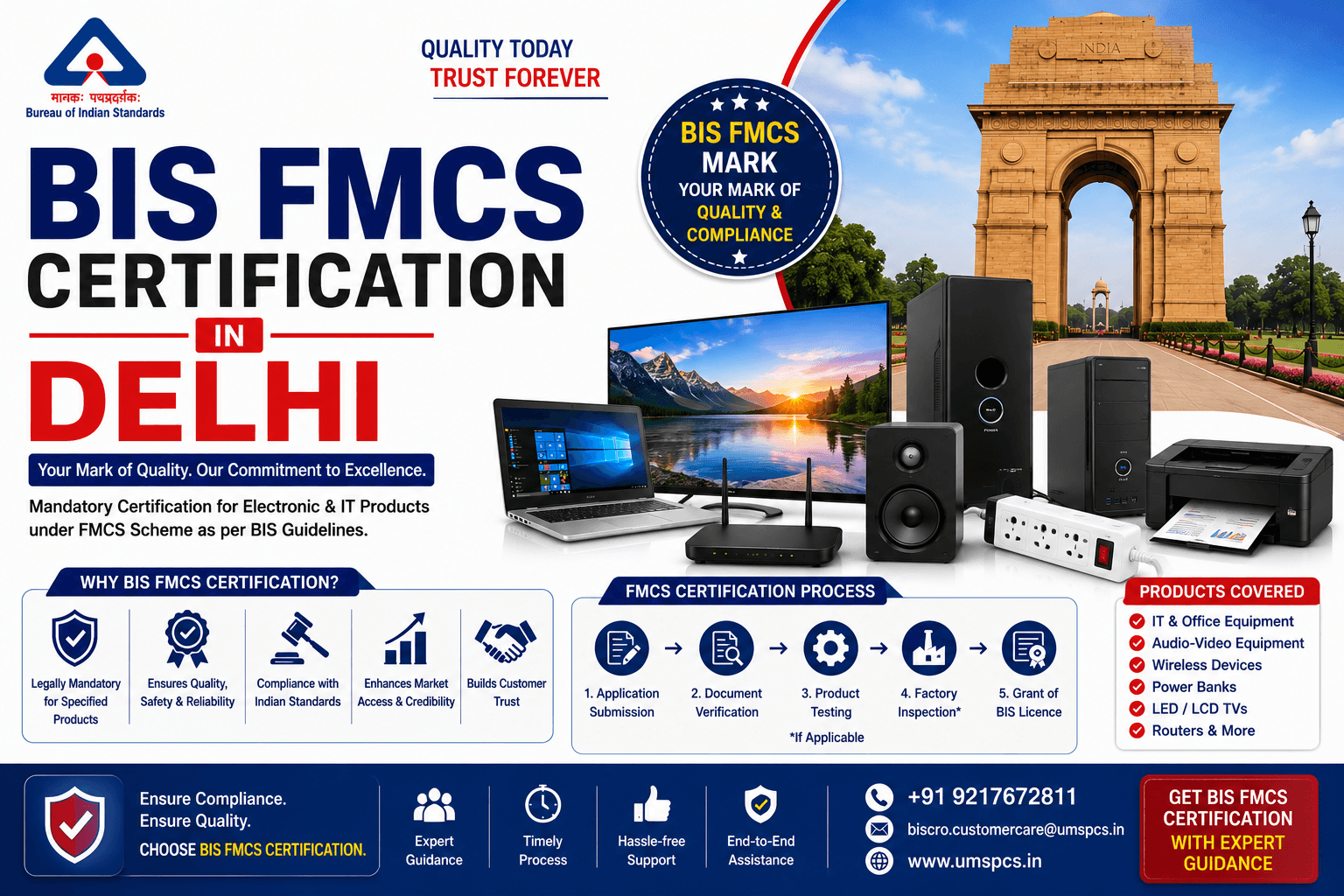 How Can You Get BIS-FMCS Certification in Delhi? A Complete Guide for Foreign Manufacturers