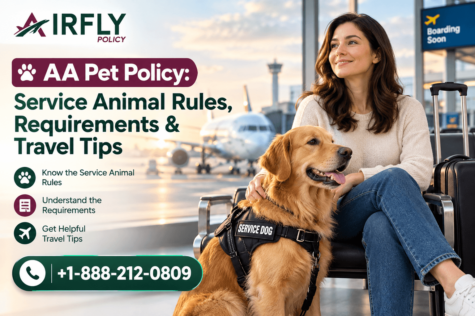 AA Pet Policy: Service Animal Rules, Requirements & Travel Tips