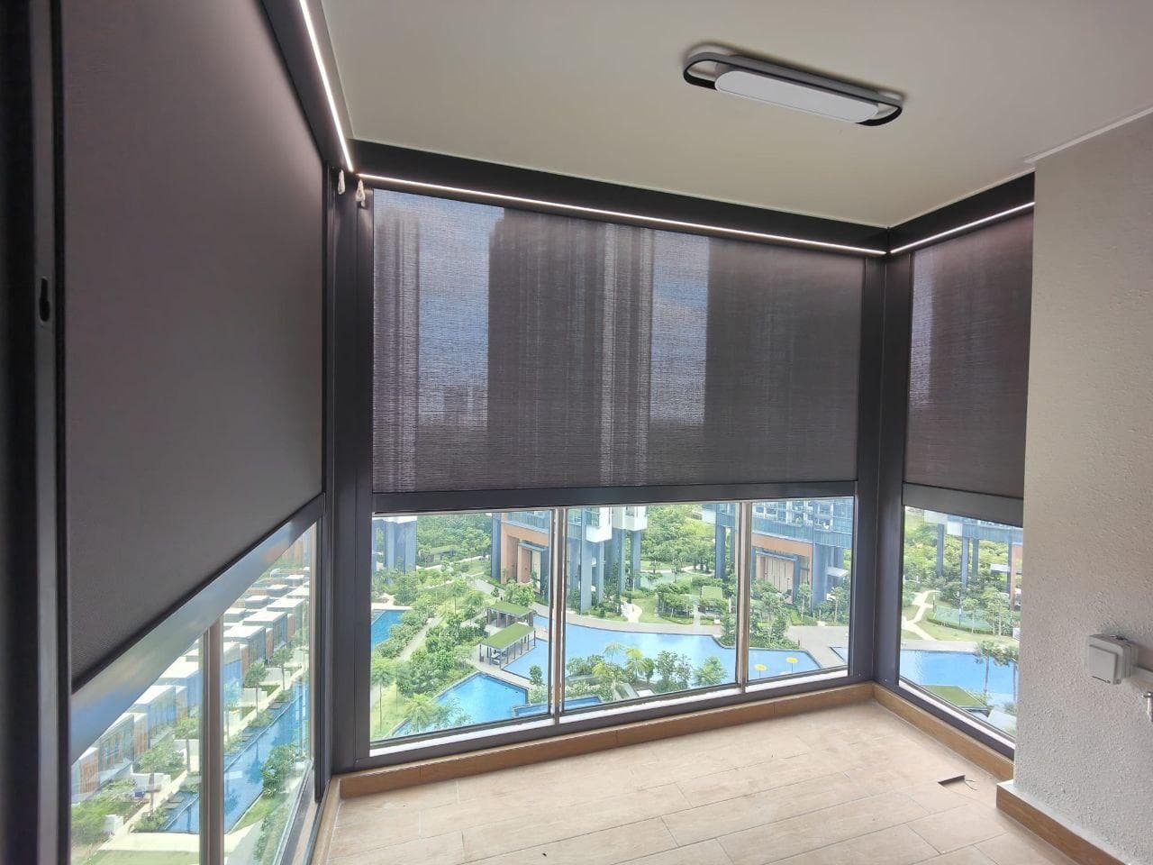 Motorised Zip Blinds Singapore