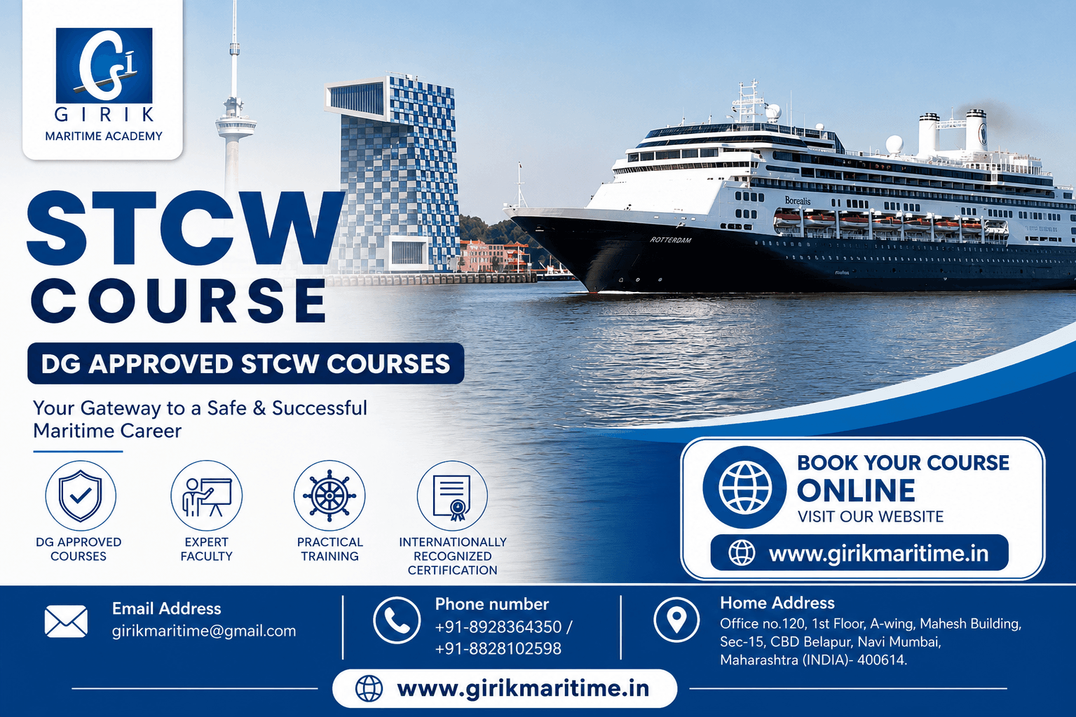 STCW Course | Girik Maritime Academy
