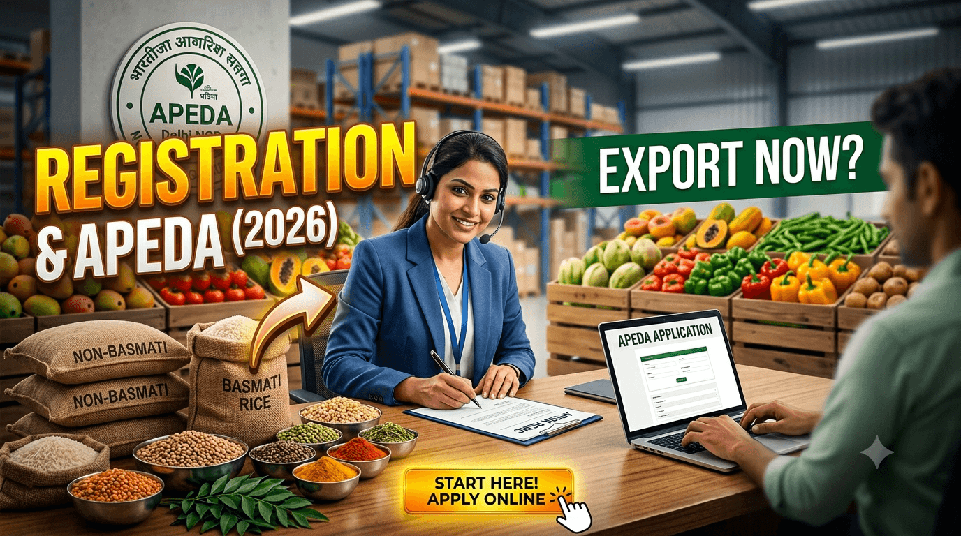 APEDA Registration in Delhi NCR – Complete Guide (2026)