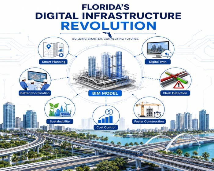 How Building Information Modeling (BIM) is Accelerating Florida's Digital Infrastructure Revolution
