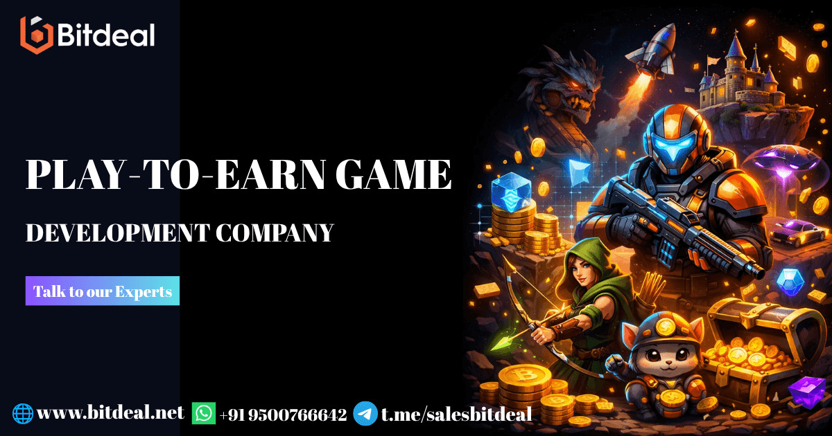 Play-to-Earn Game Development Company: Developing Reward-Based Blockchain Games for Business Growth