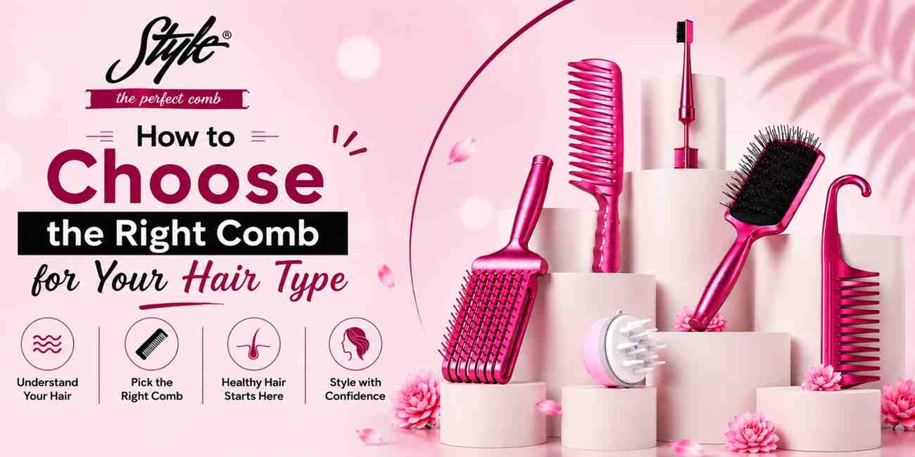 How to Choose the Right Comb for Your Hair Types