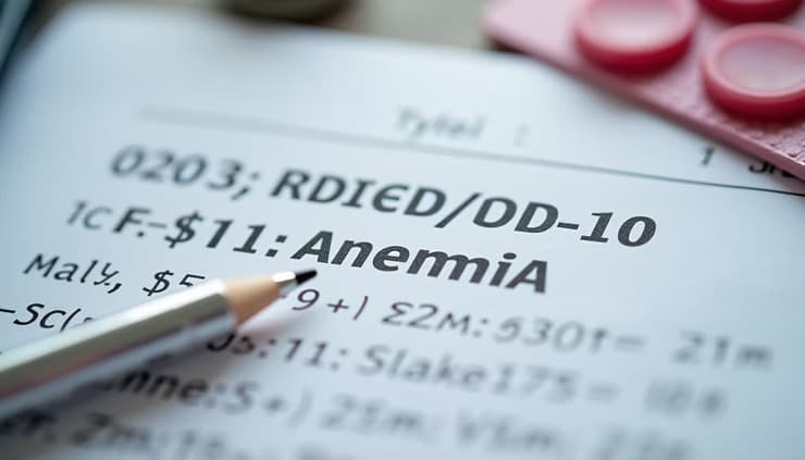 Understanding ICD-10 Codes for Anemia D64.9 and Its Common Types