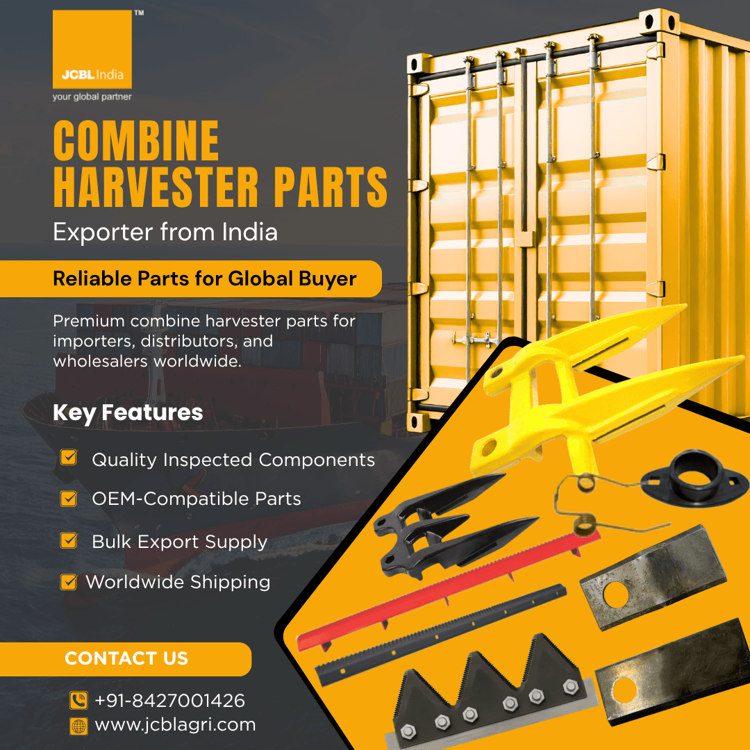 Combine Harvester Parts Exporter from India | JCBL Agri