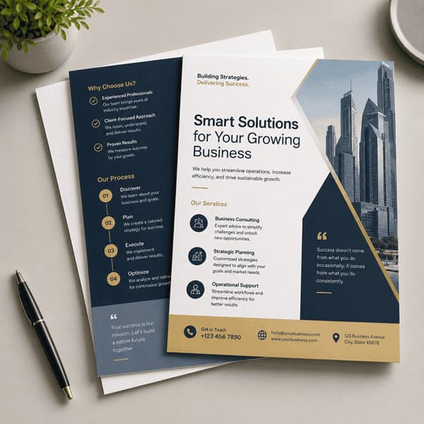Business Flyer Printing in India | Custom Flyers