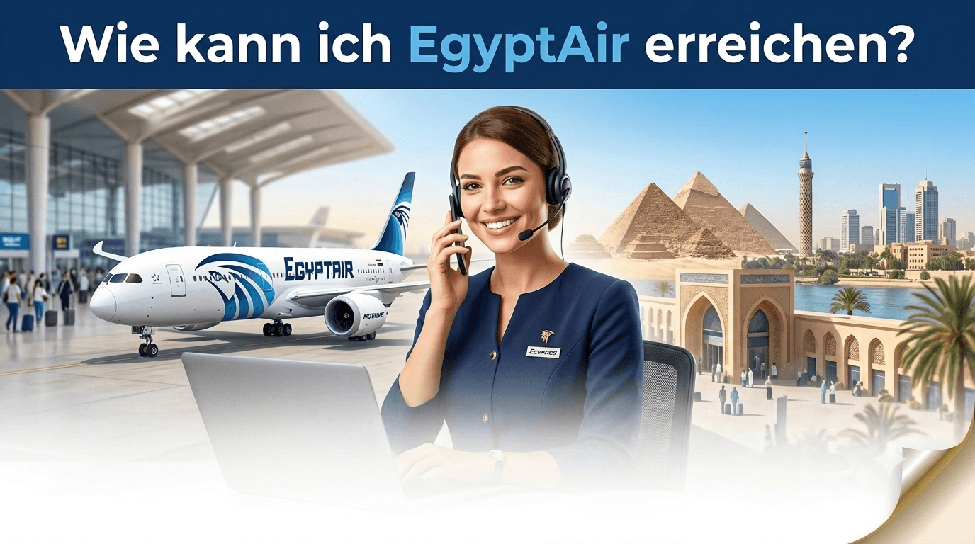 Wie kann ich Egyptair kontaktieren?