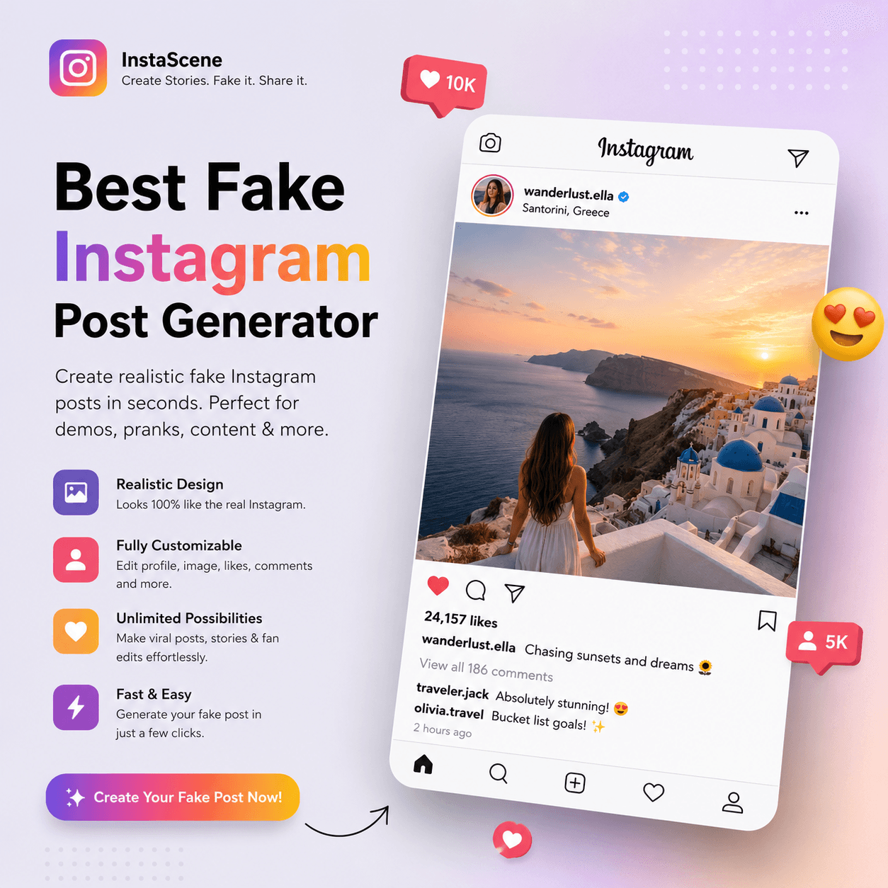 Fake-Instagram-Post-Generator