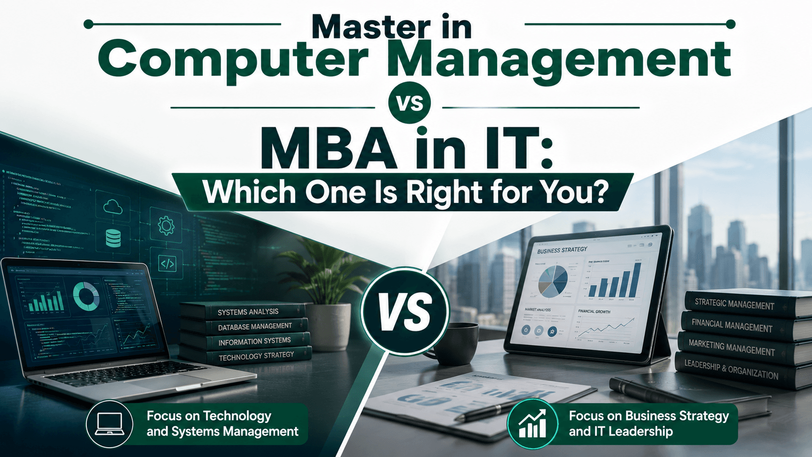 Master in Computer Management vs MBA in IT: Which One Is Right for You in 2026?