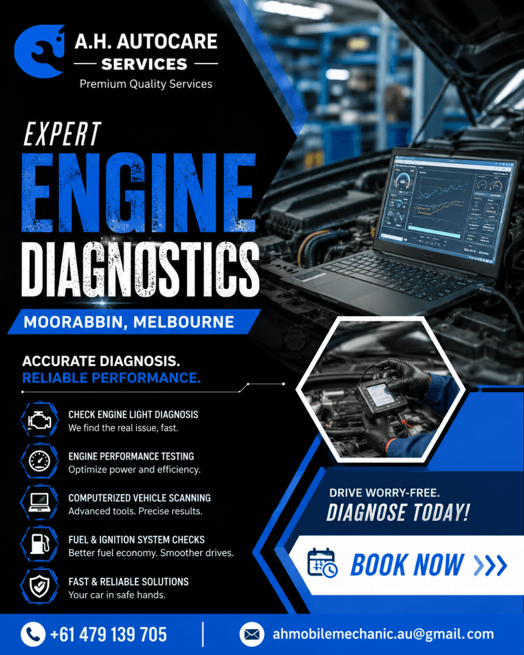 Advanced Computer Engine Diagnostics in Moorabbin
