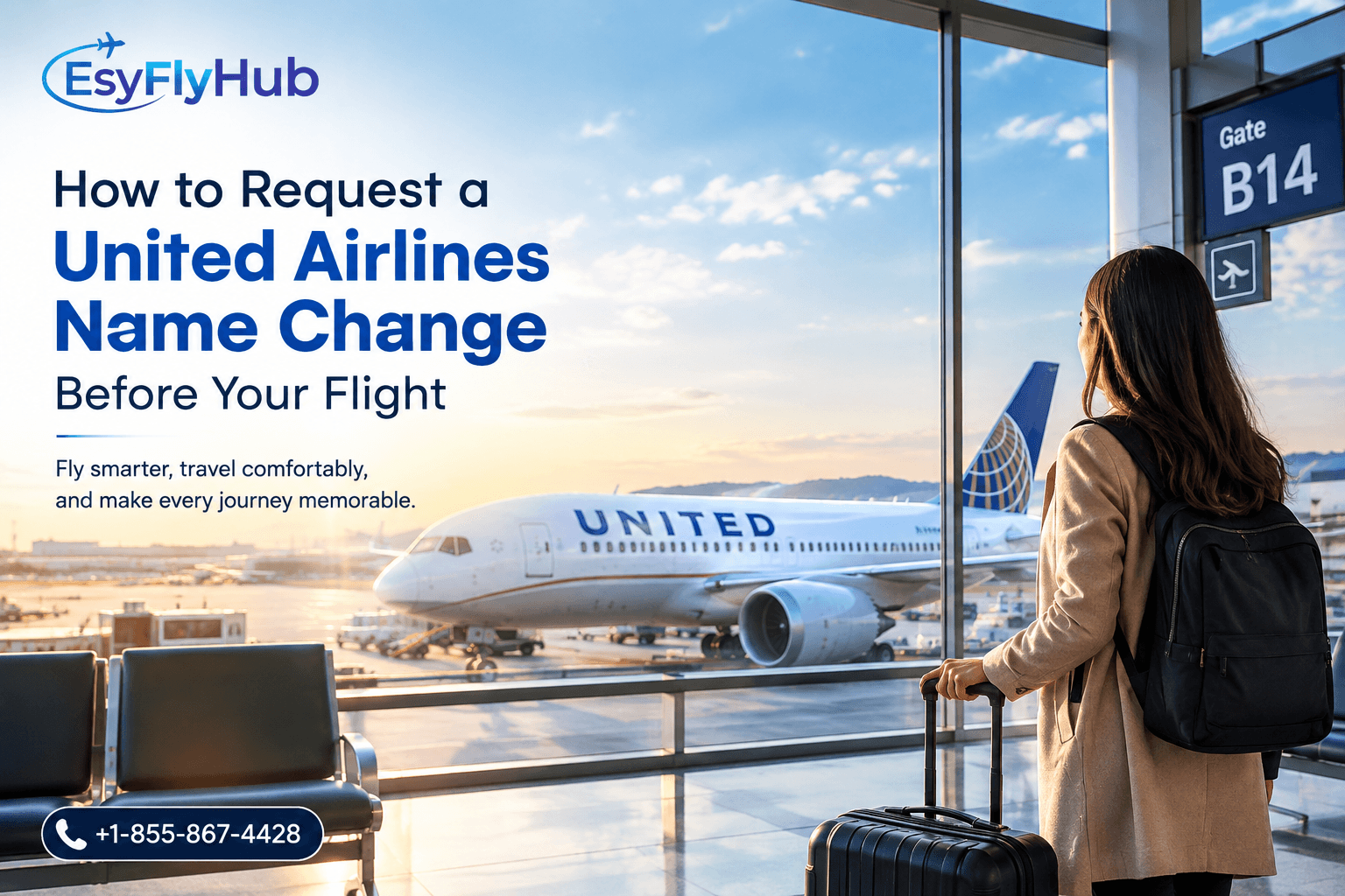How to Request a United Airlines Name Change Before Your Flight