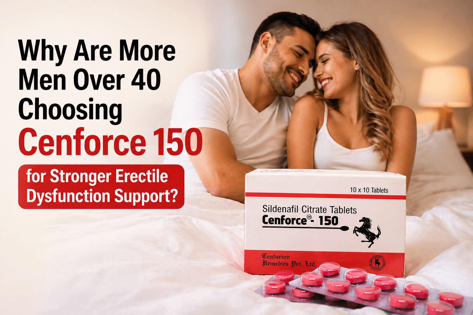 How does Cenforce 150 work to treat erectile dysfunction?