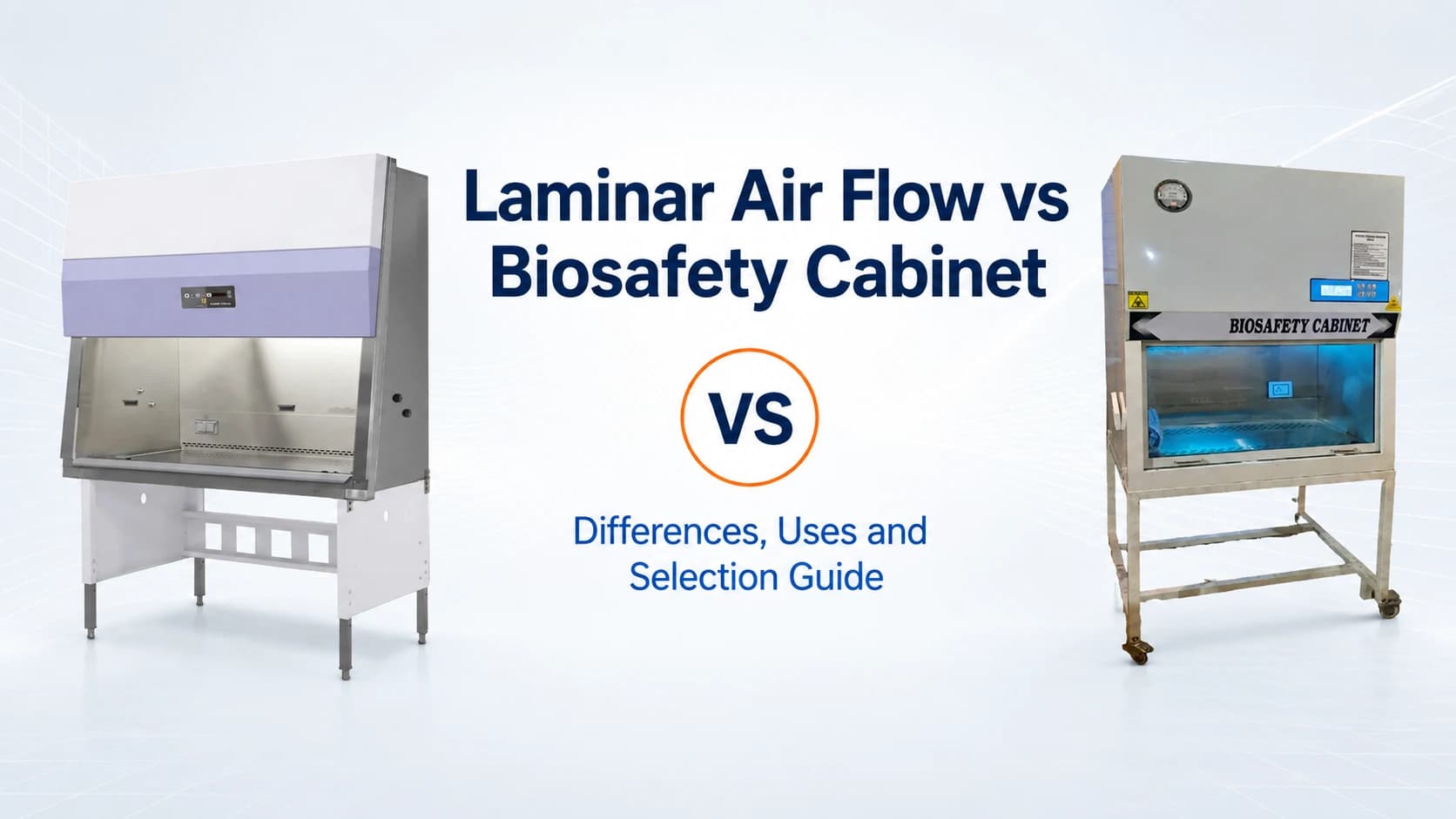 Laminar Air Flow vs Biosafety Cabinet: Key Differences for Laboratories
