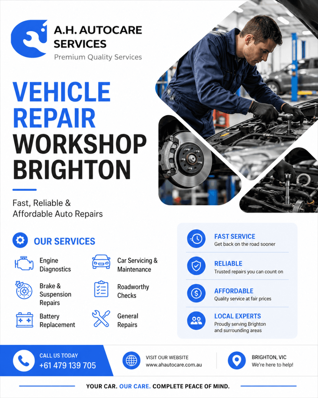 Reliable Vehicle Mechanics in Brighton