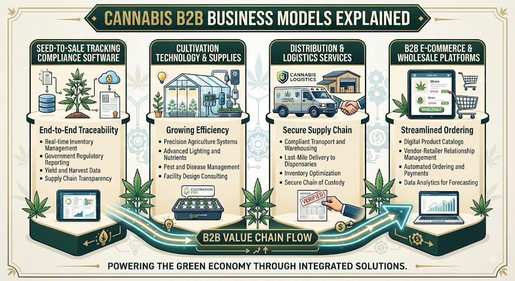 Cannabis  B2B Business Models Explained