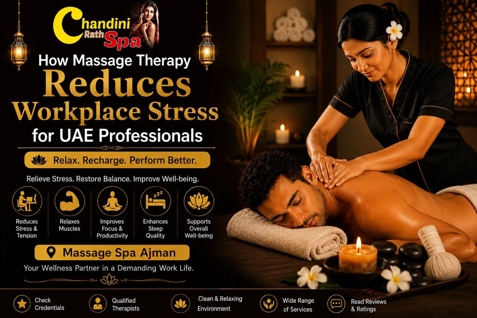 How Massage Therapy Reduces Workplace Stress for UAE Professionals