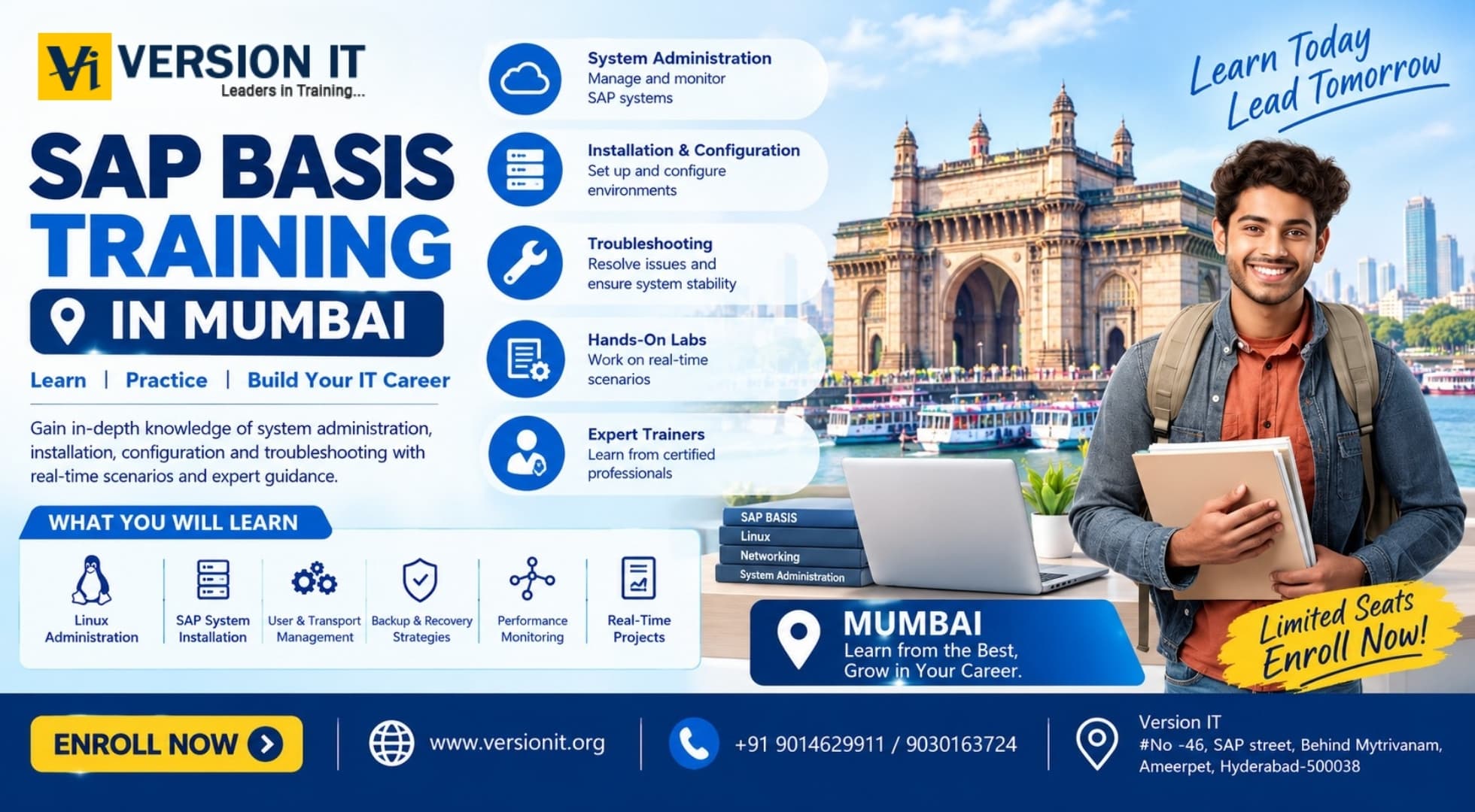 SAP BASIS Training in Mumbai at Version IT – Build Your IT Career