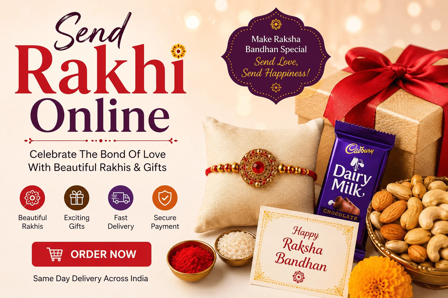 Rakhi for Bhaiya and Bhabhi