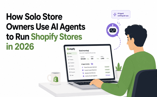 How Solo Store Owners Use AI Agents to Run Shopify Stores in 2026