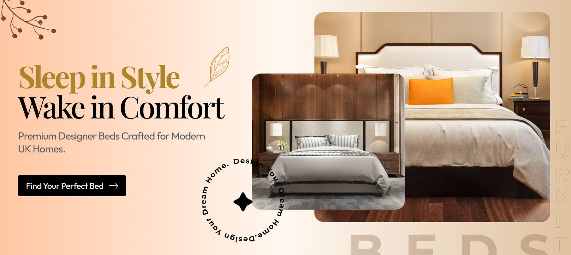 Buy Stylish Single & Double Bed Online at Ozra