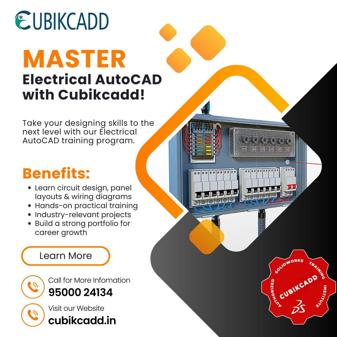 Electrical AutoCAD Course |  Career Training | Cubik CADD