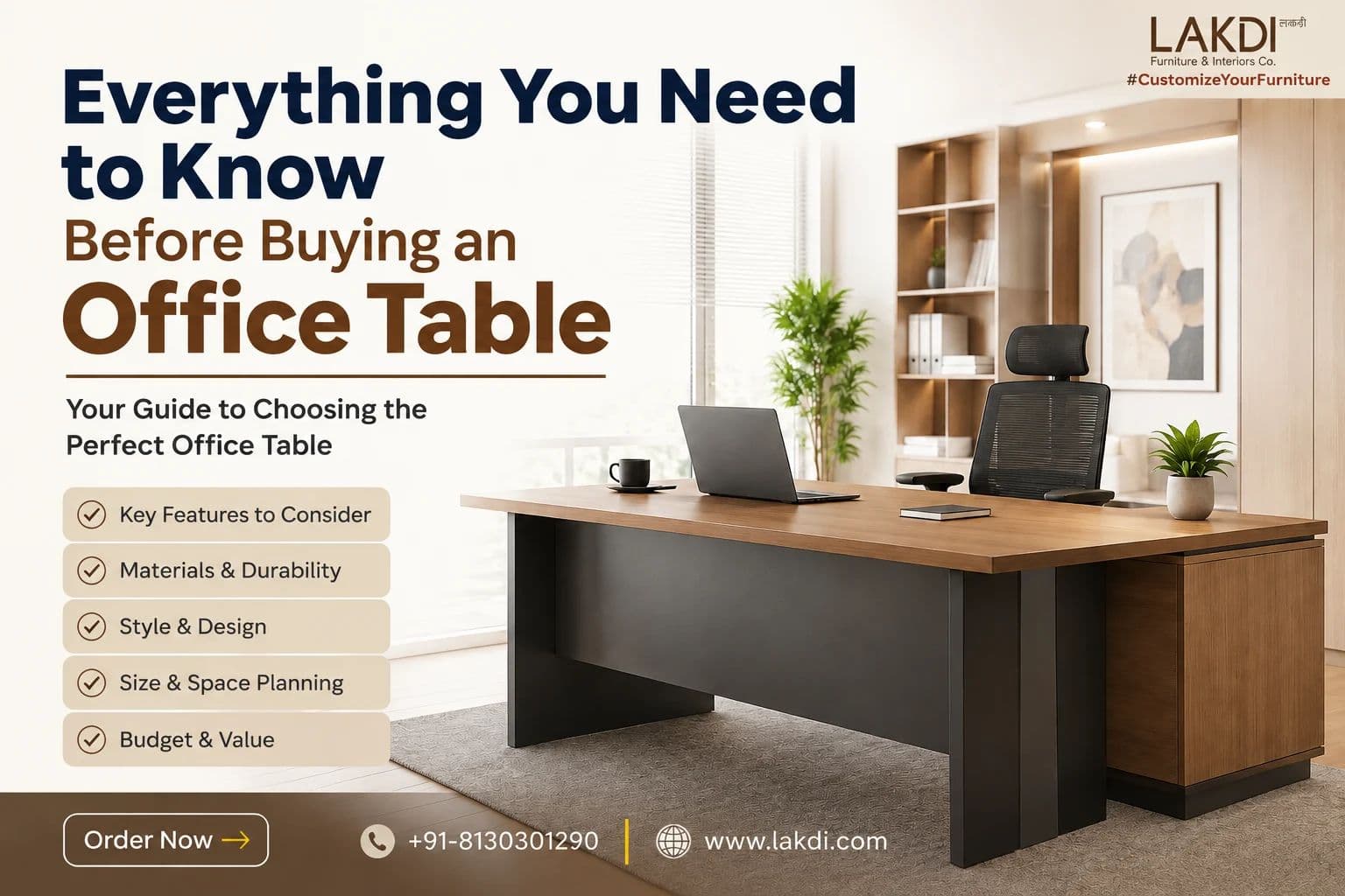 How to Choose the Right Furniture for Your Home and Office