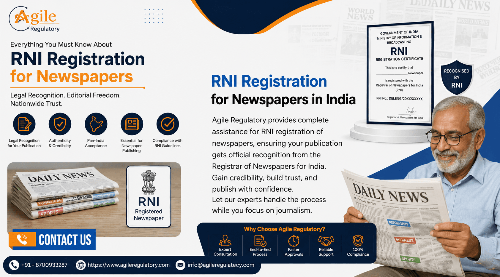 Newspaper Registration – Online PRGI Registration Services for Newspapers in India