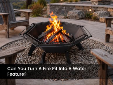 Can You Turn a Fire Pit Into a Water Feature?