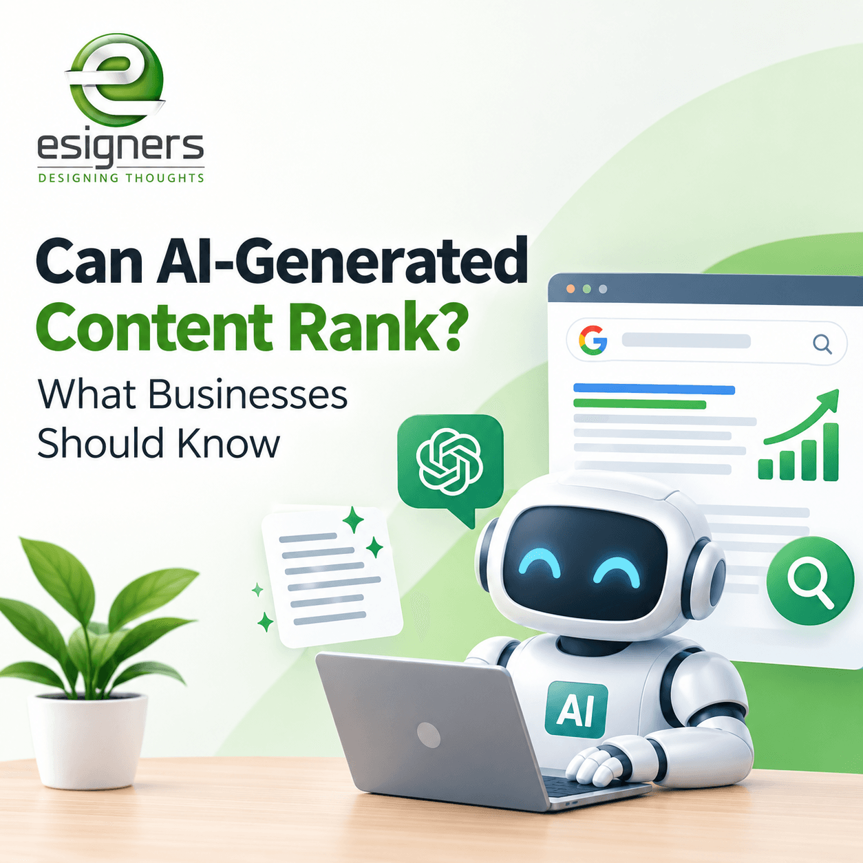 Can AI-Generated Content Rank?