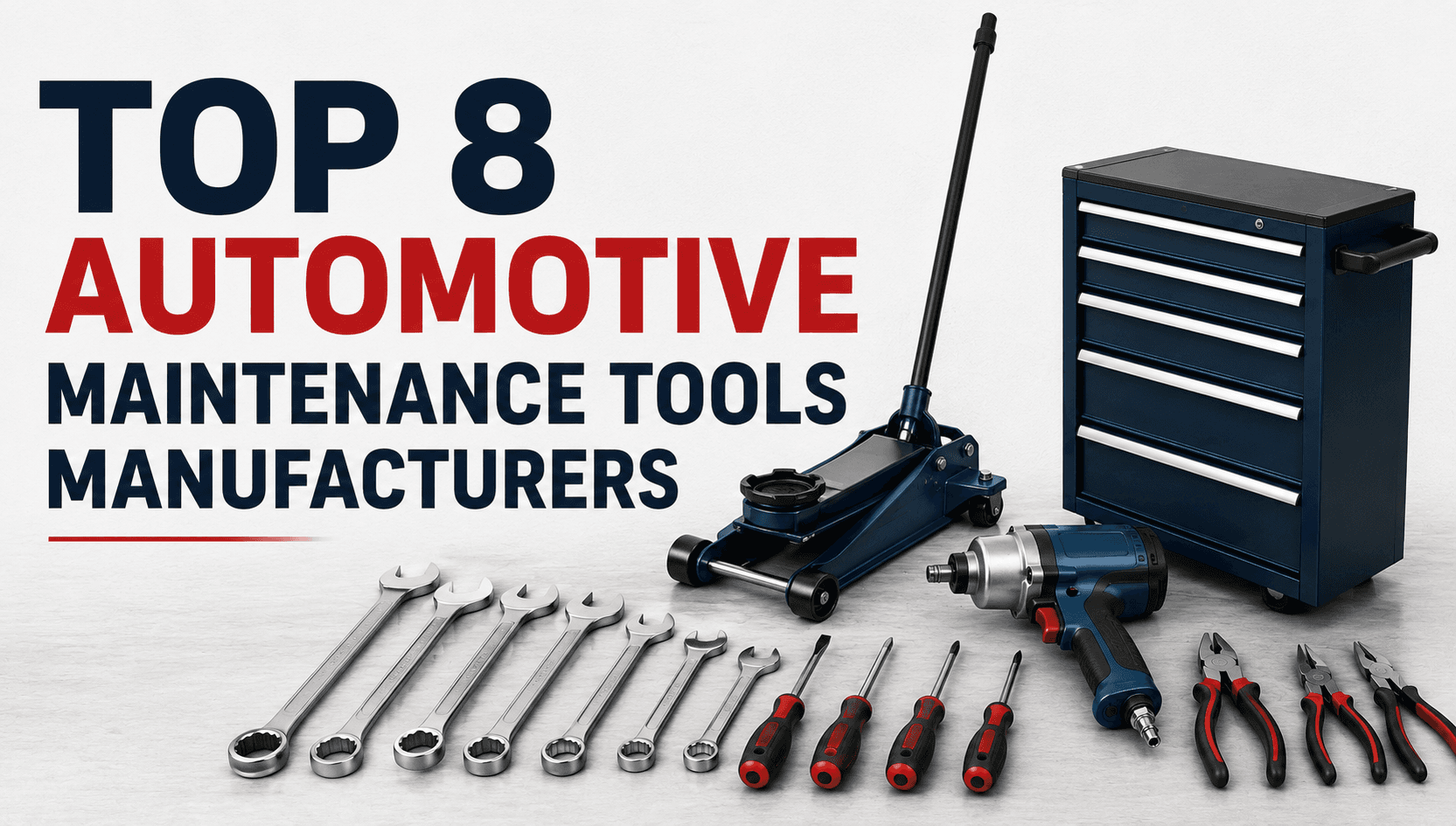 Top 8 Automotive Maintenance Tools Manufacturers
