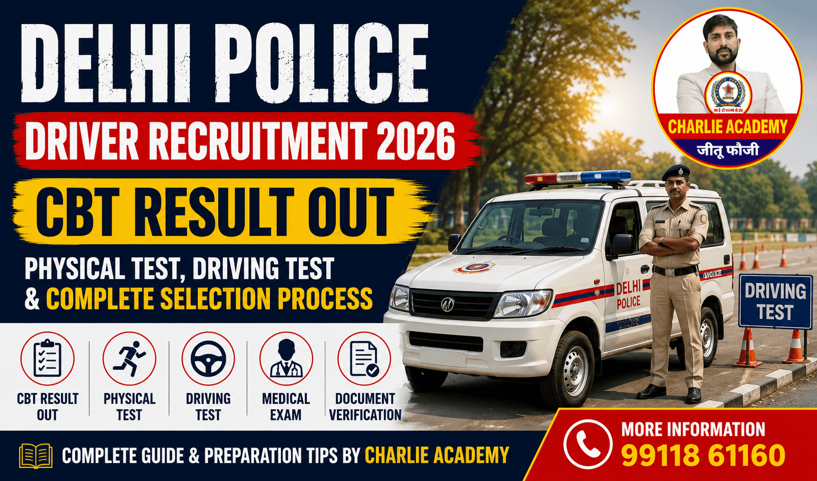 Delhi Police Driver Recruitment 2026