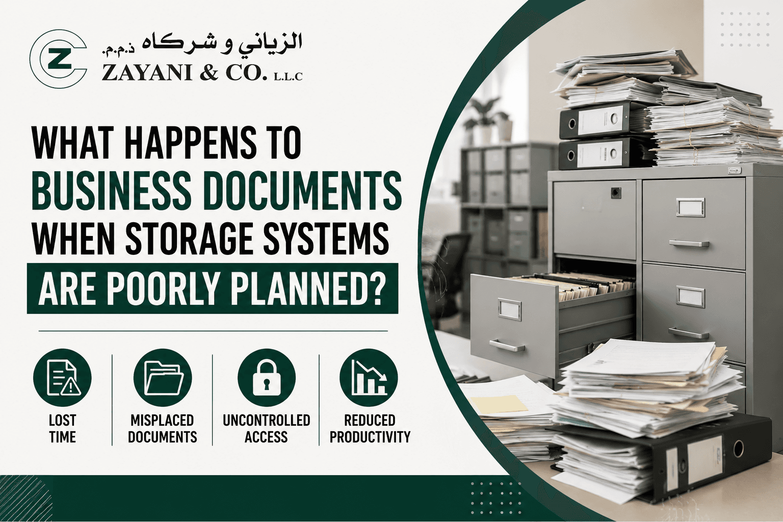 What Happens to Business Documents When Storage Systems Are Poorly Planned?