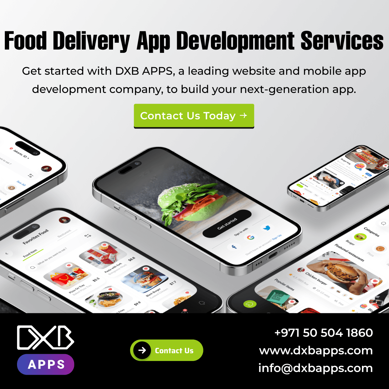 DXB APPS – Trusted Best Mobile App Development Company in Dubai for iOS & Android