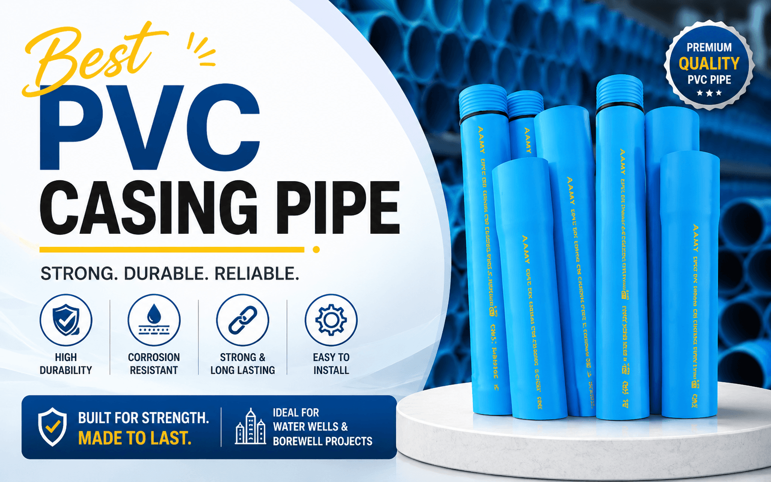 Best PVC Casing Pipe