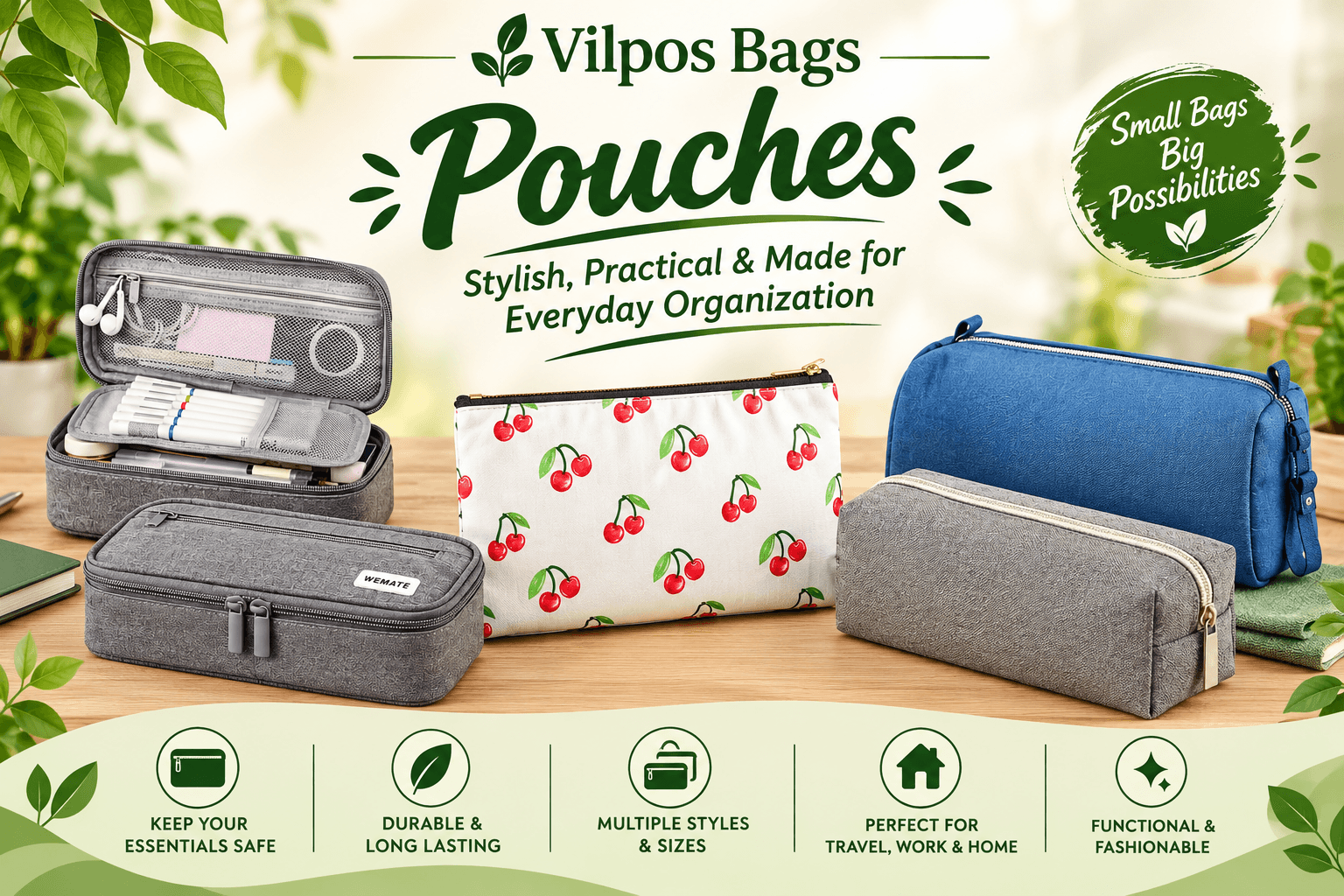 Pouches – Stylish, Practical & Made for Everyday Organization